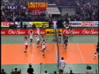 Olympiacos - Bayern Wuppertal = 3-2 | Cup Winners Cup Volleyball 1995/96